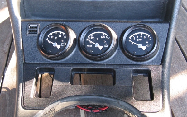 Project - Panel for add. gauges